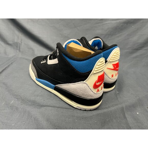 Nike Boys Air Jordan 3 Retro OG (GS) Sneakers Black Size 4 NEW NO BOX! - Picture 6 of 11